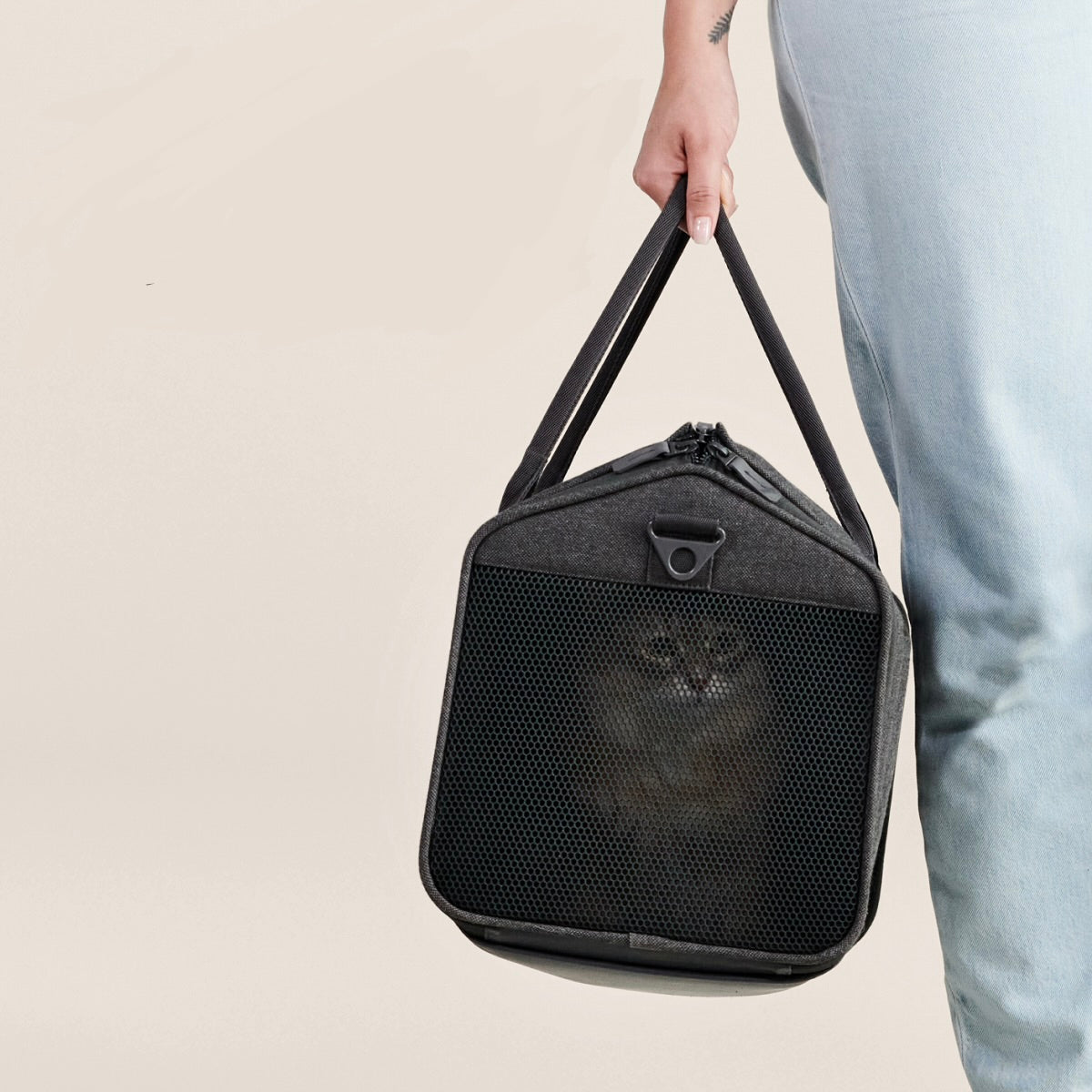 Breathable Travel Cat Carrier Tote